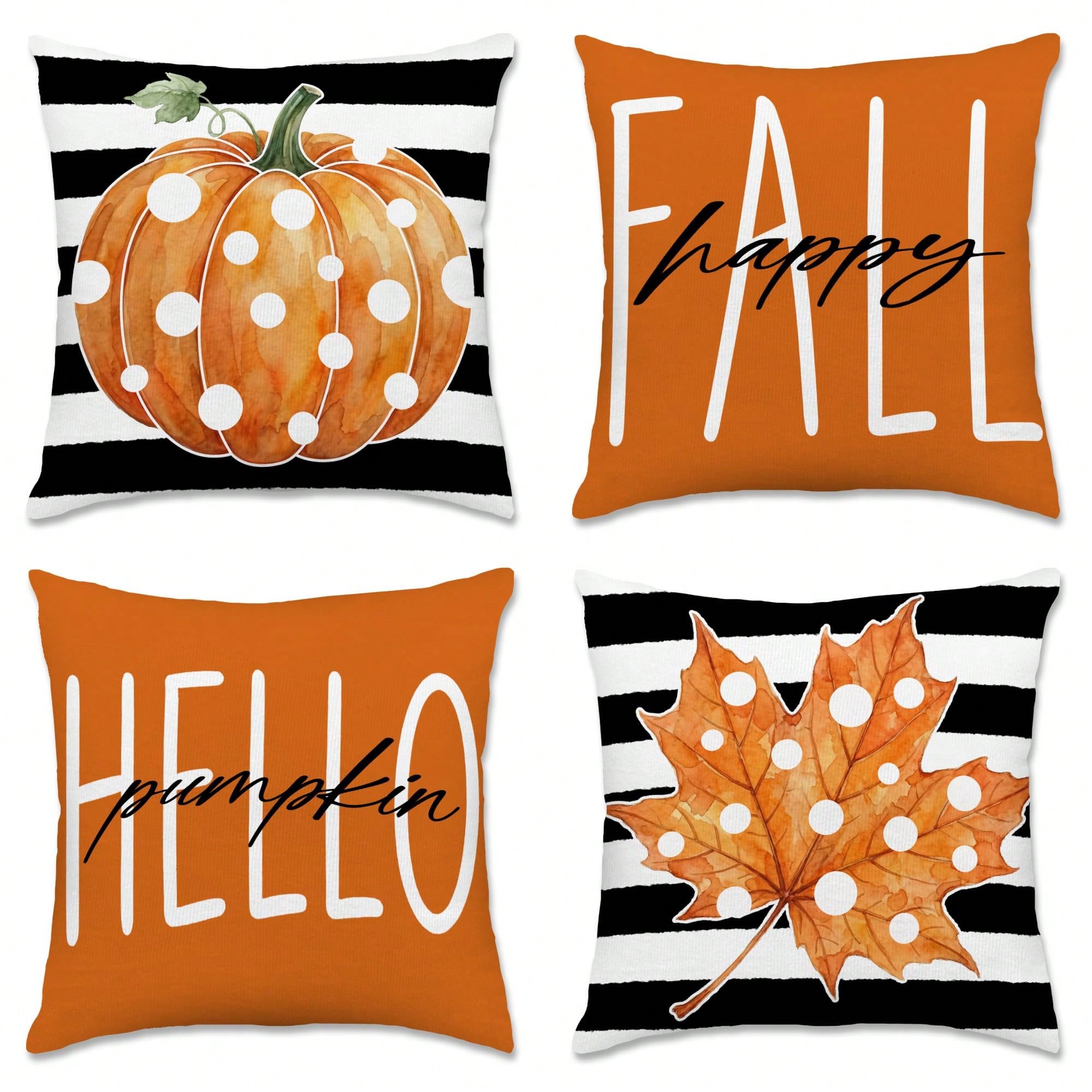 Pillow Insert 18X18 - 가을 분위기를 더하는 18x18인치 크기의 파란색