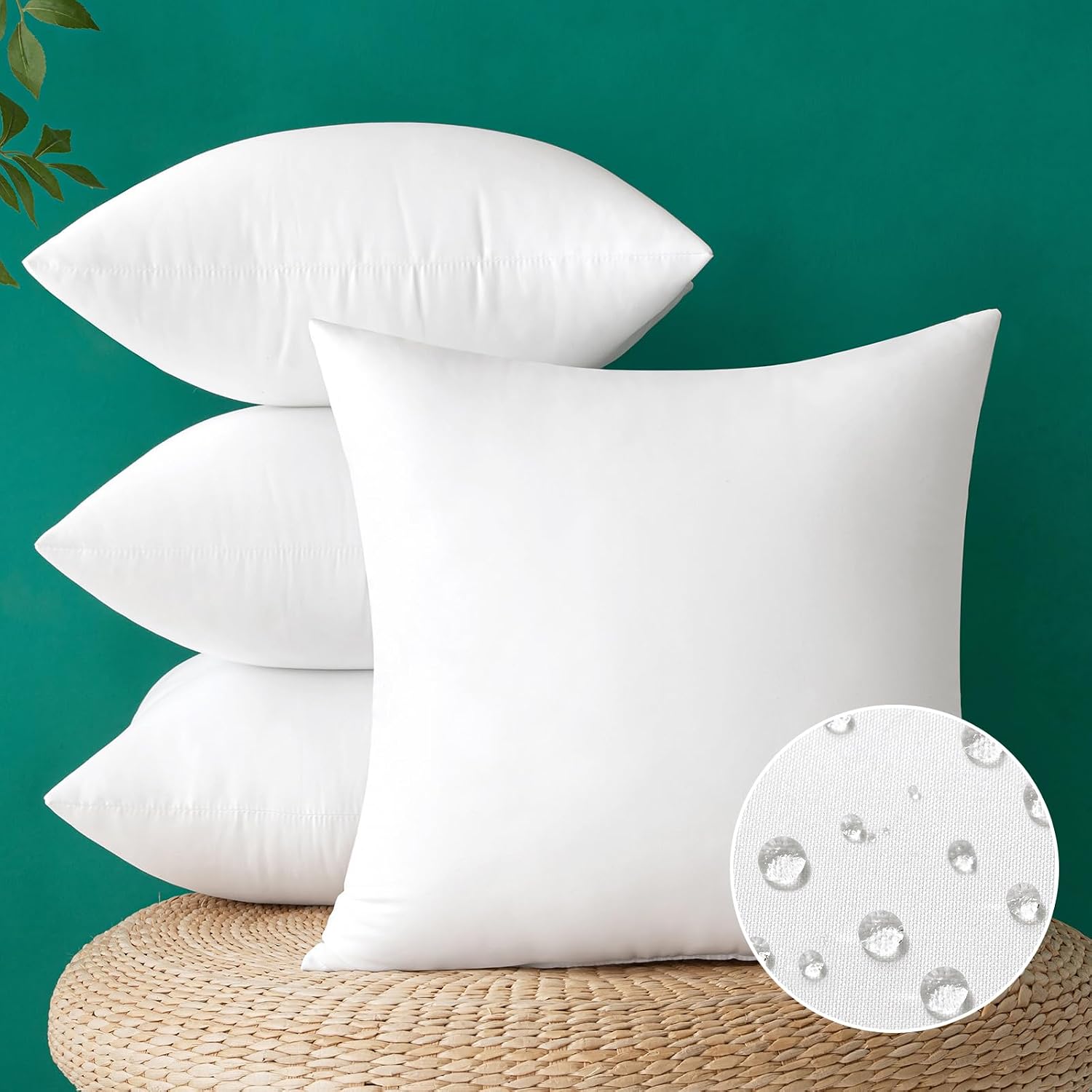 MIULEE 18x18인치 야외용 베개 속통, 방수 베 - Pillow Insert 18X18 리뷰 및 가격